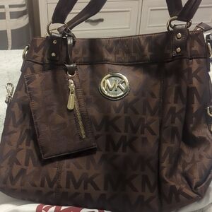 Michael Kors Brown Tote Bag